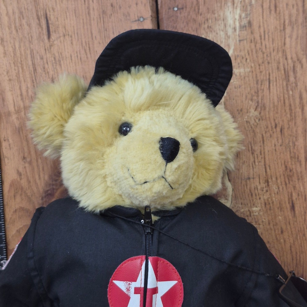 Monkey Island Bears Havoline Texaco Racing Teddy Bear Sally Morrison Stringer - Picture 7 of 8